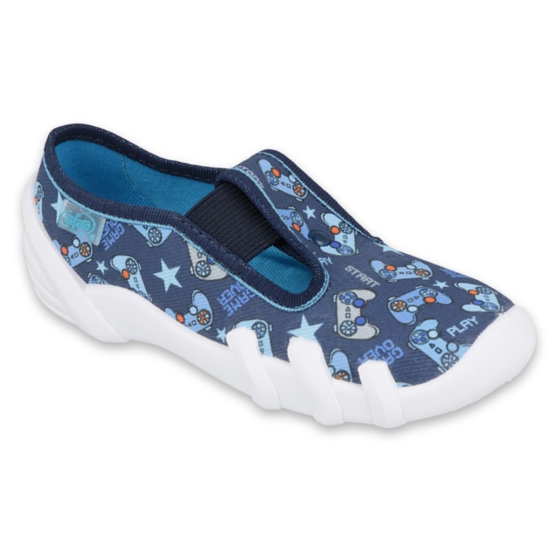 Chaussures pour enfants Befado 290Y227 bleu marine 1