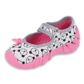 Chaussures enfant Befado 109P220 rose gris 1