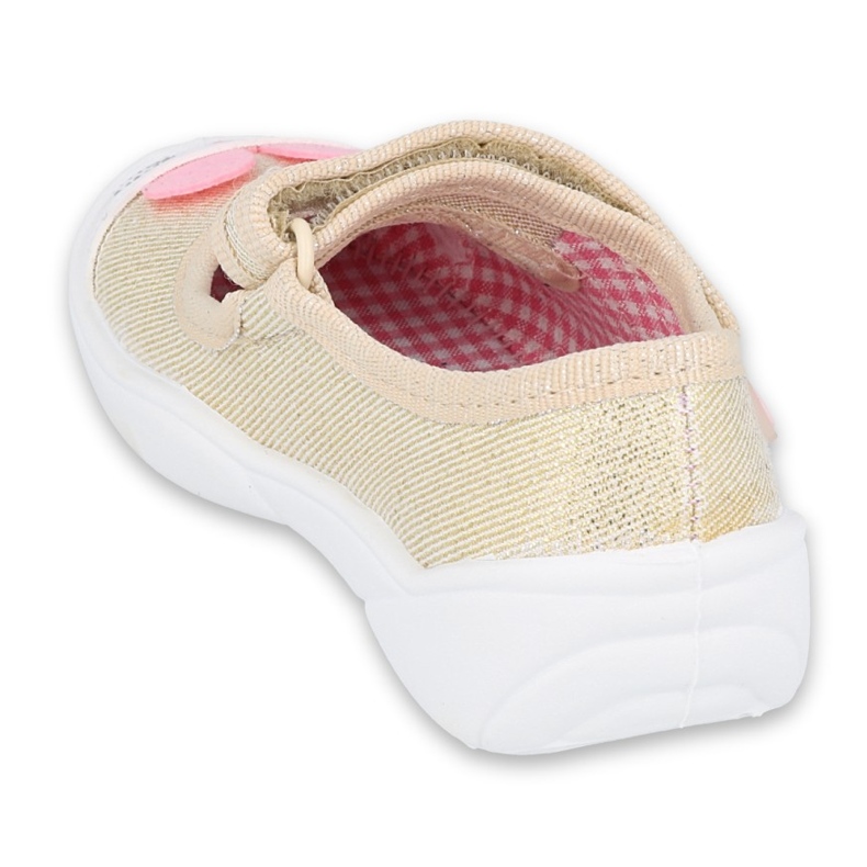 Slippers pour enfants de Befado 209p035 rose 2
