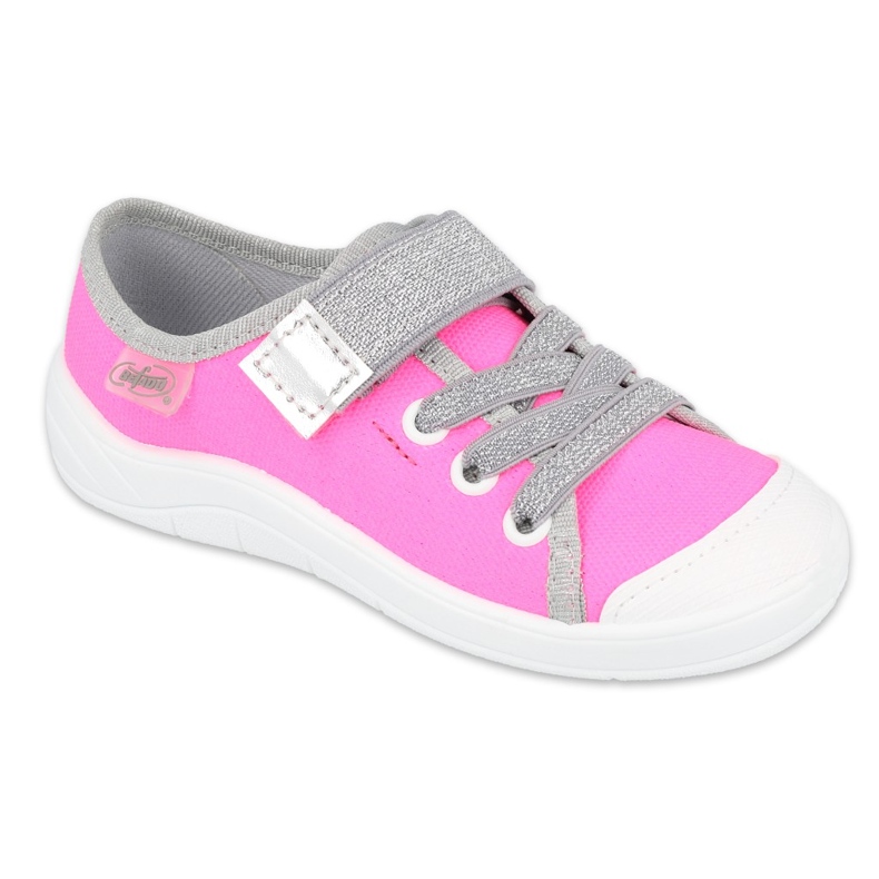 Chaussures enfant Befado 251X171 rose gris 1 Chaussures enfant Befado 251X171 rose gris 1