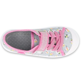 Chaussures enfant Befado 251X172 rose gris 2