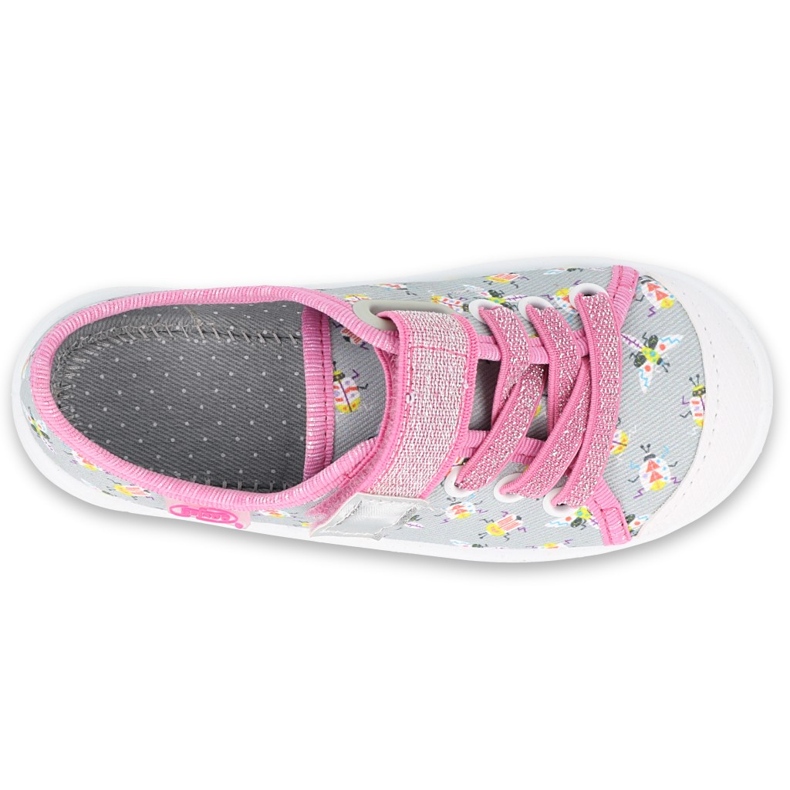 Chaussures enfant Befado 251X172 rose gris 2