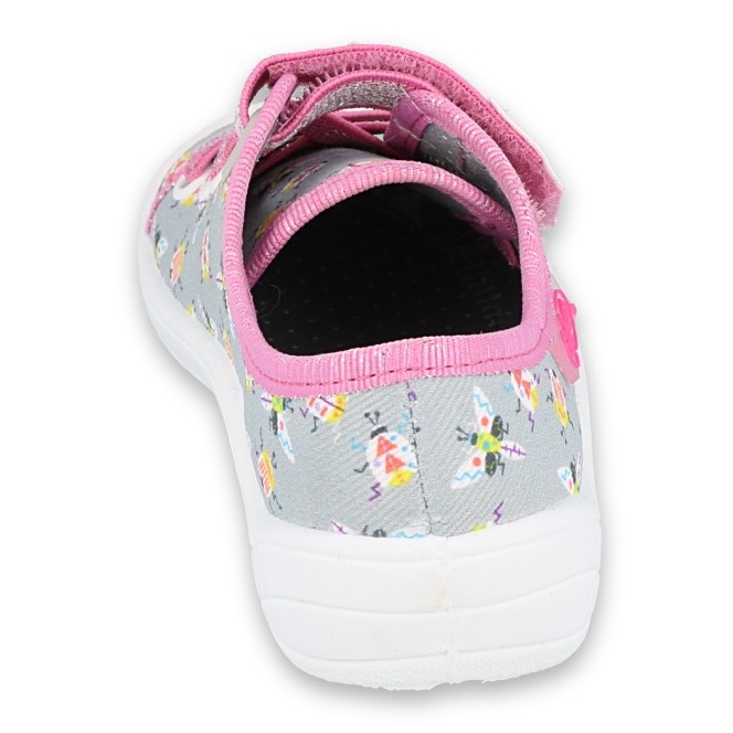 Chaussures enfant Befado 251X172 rose gris 1