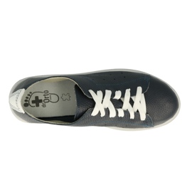 Befado chaussures basses chaussures pour femmes 156D011 bleu 2