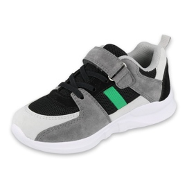 Chaussures pour jeunes Befado 516Q075 le noir gris 1 Chaussures pour jeunes Befado 516Q075 le noir gris 1
