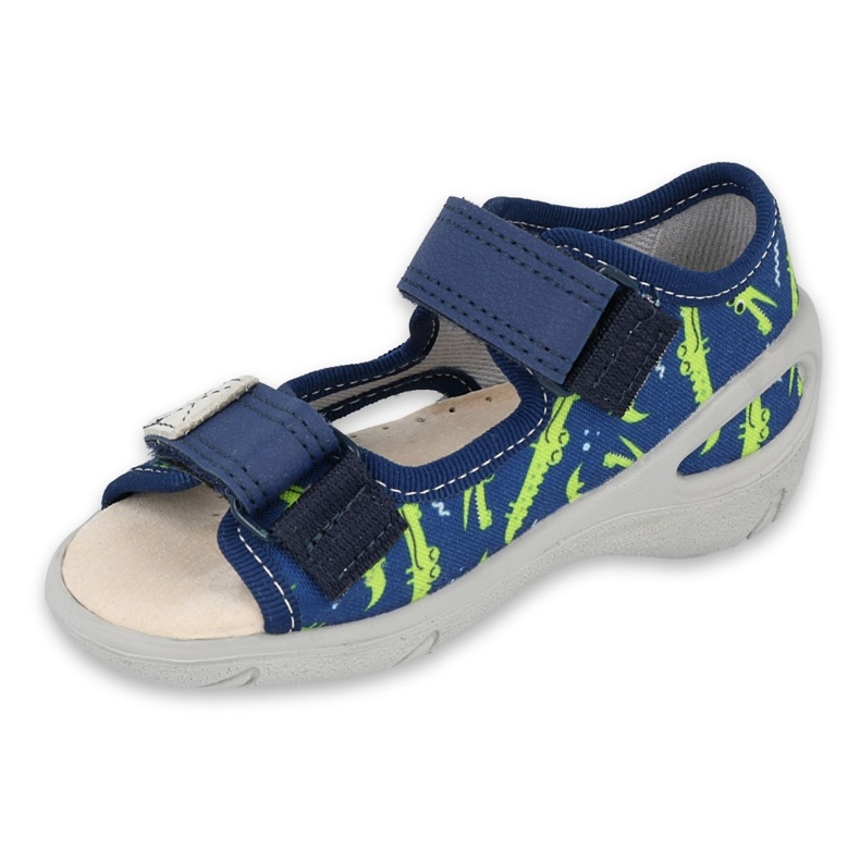 Befado chaussures pour enfants pu 065P155 bleu marine 1