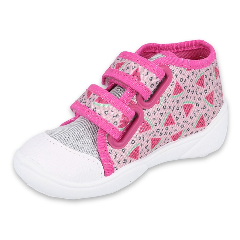 Chaussures enfant Befado 212P072 rose gris 1