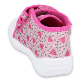Chaussures enfant Befado 212P072 rose gris 2