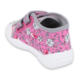Chaussures enfant Befado 212P070 rose gris 2