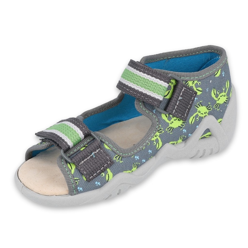 Chaussures enfant Befado jaune 350P023 gris vert 1