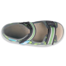 Chaussures enfant Befado jaune 350P023 gris vert 3