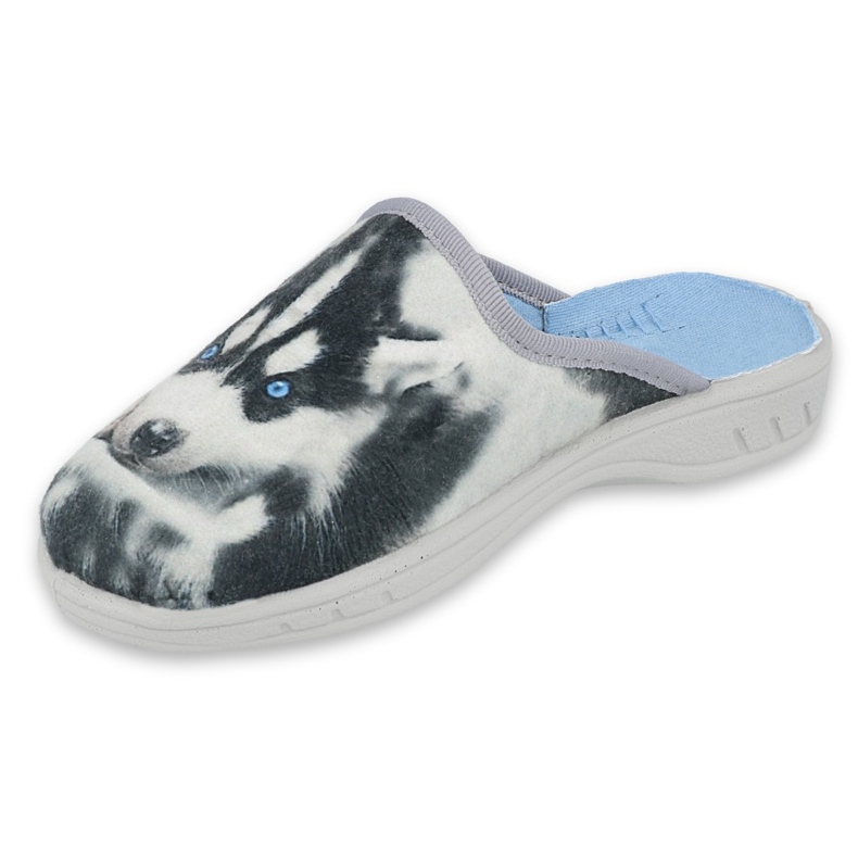 Befado Children's Slippers Application Dog 707X416 gris 1