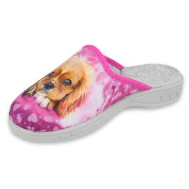 Chaussures enfants colorées Befado 707X418 rose 1