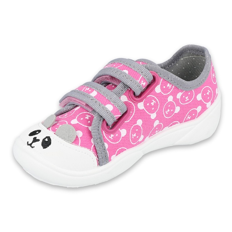 Chaussures enfant Befado 907P131 rose gris 1