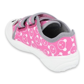 Chaussures enfant Befado 907P131 rose gris 2