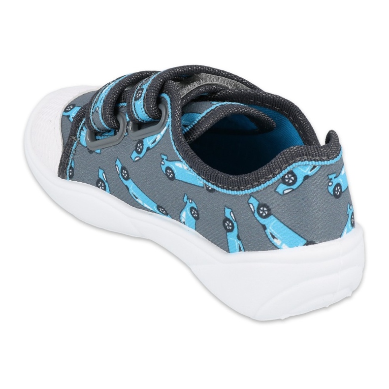 Chaussures enfant Befado 907P132 bleu gris 2