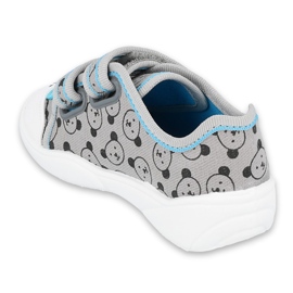 Chaussures enfant Befado 907P129 noir bleu gris 2