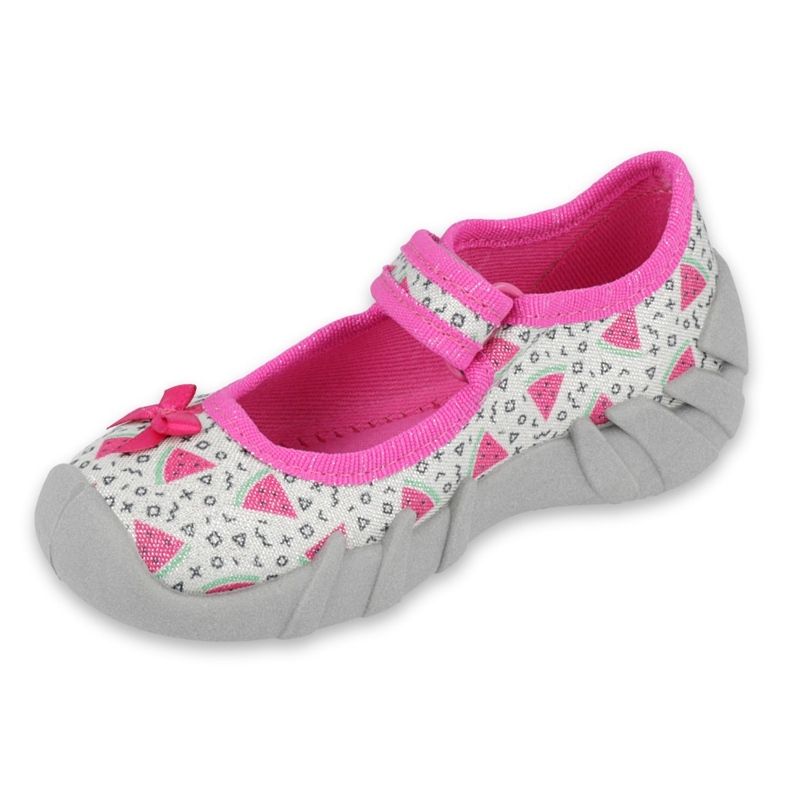 Chaussures enfant Befado 109P216 rose gris 1