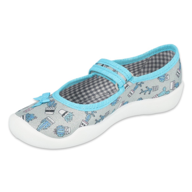 Chaussures enfant Befado 114X441 bleu gris 1