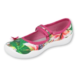 Chaussures enfant Befado 114X431 rose vert 1 Chaussures enfant Befado 114X431 rose vert 1
