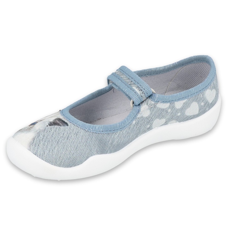 Chaussures enfant Befado 114X439 bleu gris 1