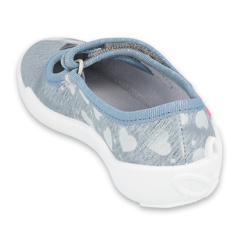 Chaussures enfant Befado 114X439 bleu gris 2