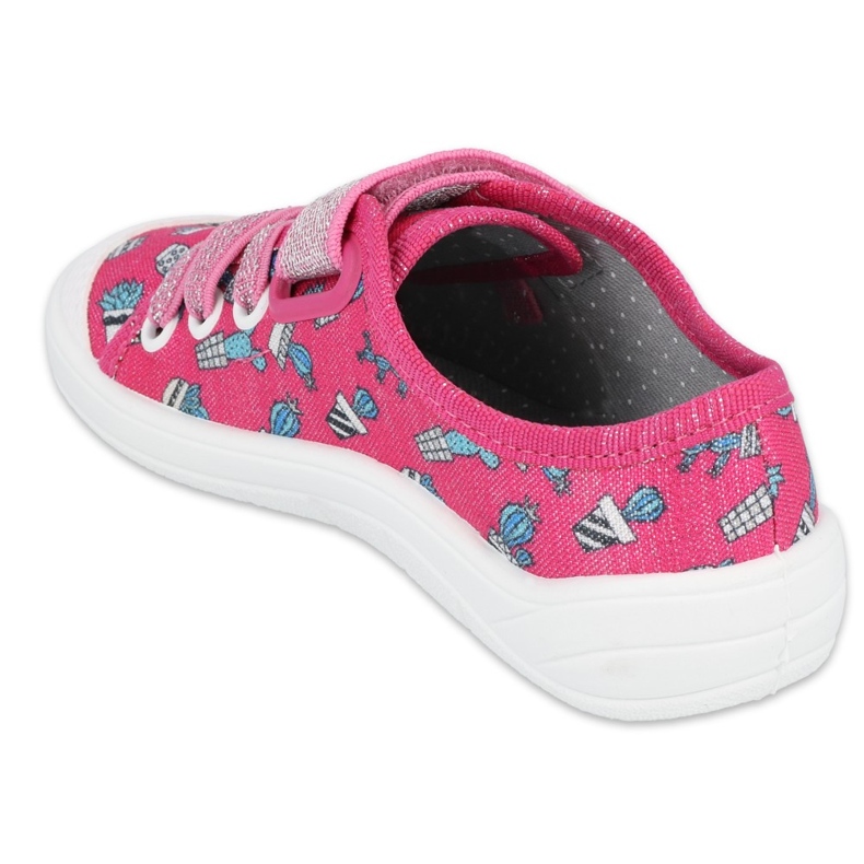 Chaussures enfant Befado 251X167 rose argent 2