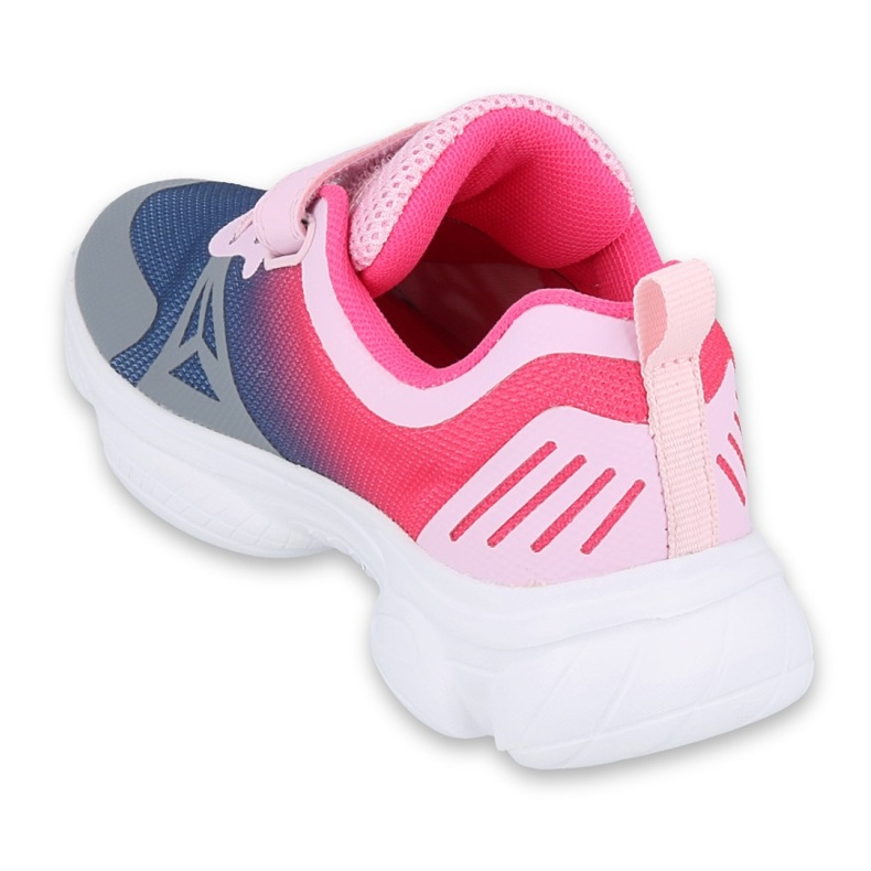 Chaussures pour jeunes Befado 516Q054 bleu marin rose gris multicolore 2