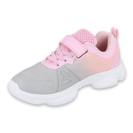 Chaussures pour enfants Befado 516Y055 rose gris 1
