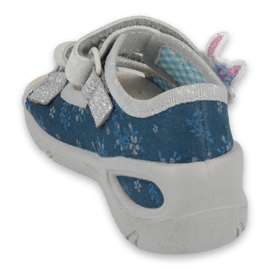 Befado chaussures pour enfants pu 065P154 bleu marine bleu gris multicolore 2