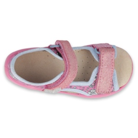 Befado chaussures pour enfants pu 065P147 rose multicolore 1 Befado chaussures pour enfants pu 065P147 rose multicolore 1