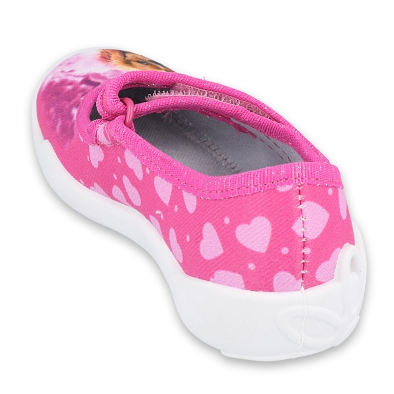 Chaussures enfant Befado 114X438 rose multicolore 2
