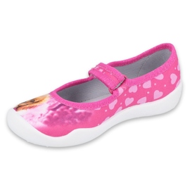 Chaussures enfant Befado 114X438 rose multicolore 1