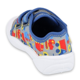 Chaussures enfant Befado 907P128 bleu gris multicolore 2