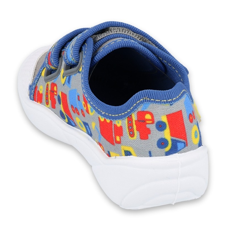 Chaussures enfant Befado 907P128 bleu gris multicolore 2