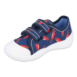 Chaussures enfant Befado 907P133 rouge bleu marin 1