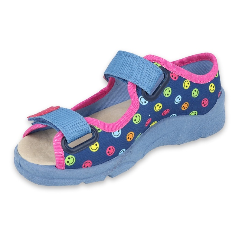 Chaussures enfant Befado 869X150 bleu rose multicolore 1