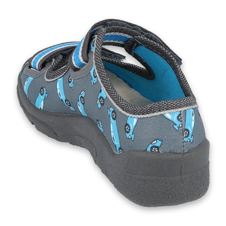Chaussures enfant Befado 869X148 bleu gris 2