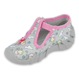 Chaussures pour enfants Befado 110P412 rose gris 1