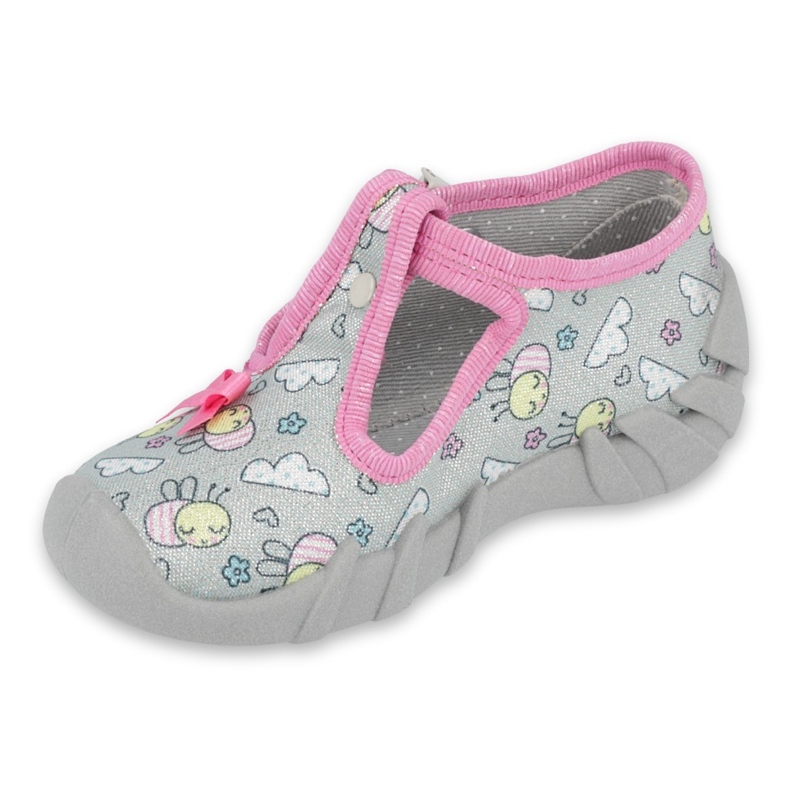 Chaussures pour enfants Befado 110P412 rose gris 1