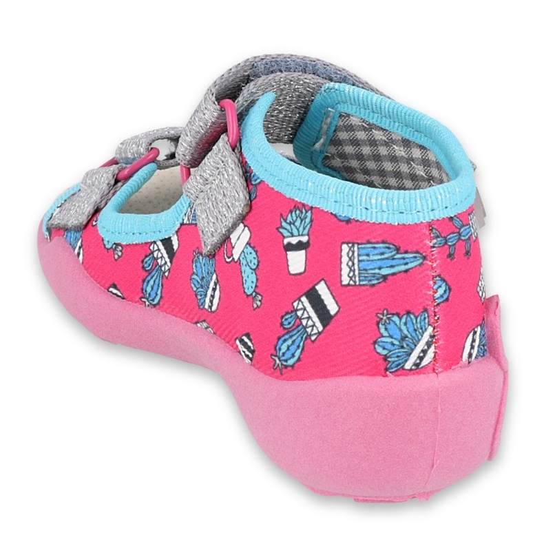 Chaussures enfant Befado jaune 342P026 bleu rose argent 2