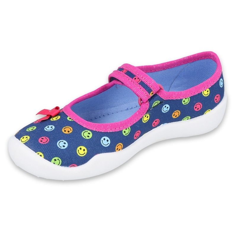 Chaussures enfant Befado 114X437 bleu rose multicolore 1