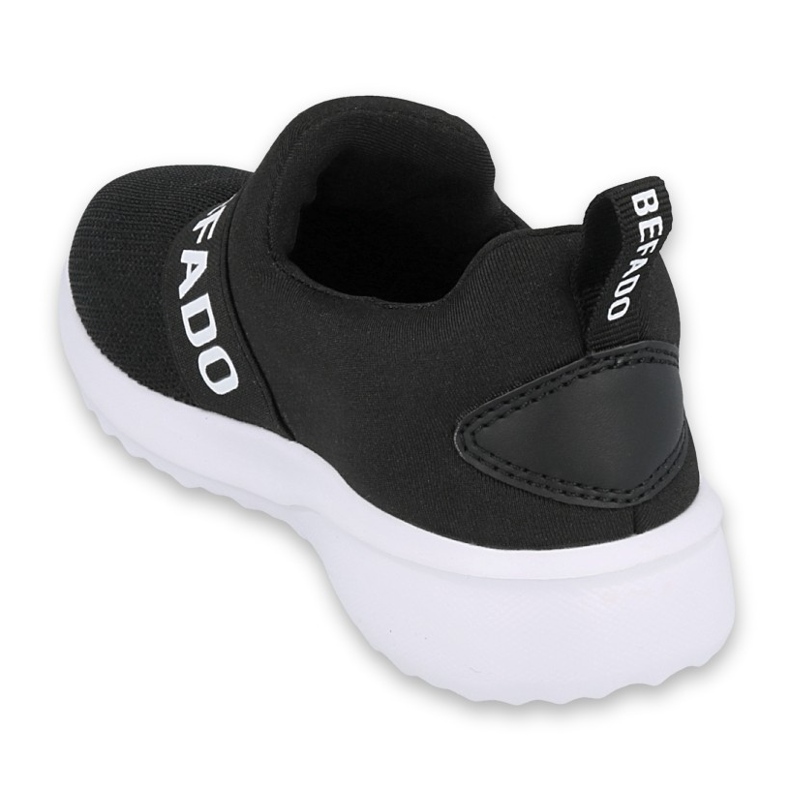 Chaussures pour enfants Befado 516Y083 blanc noir 2