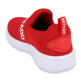 Chaussures pour enfants Befado 516Y081 blanche rouge 2 Chaussures pour enfants Befado 516Y081 blanche rouge 2