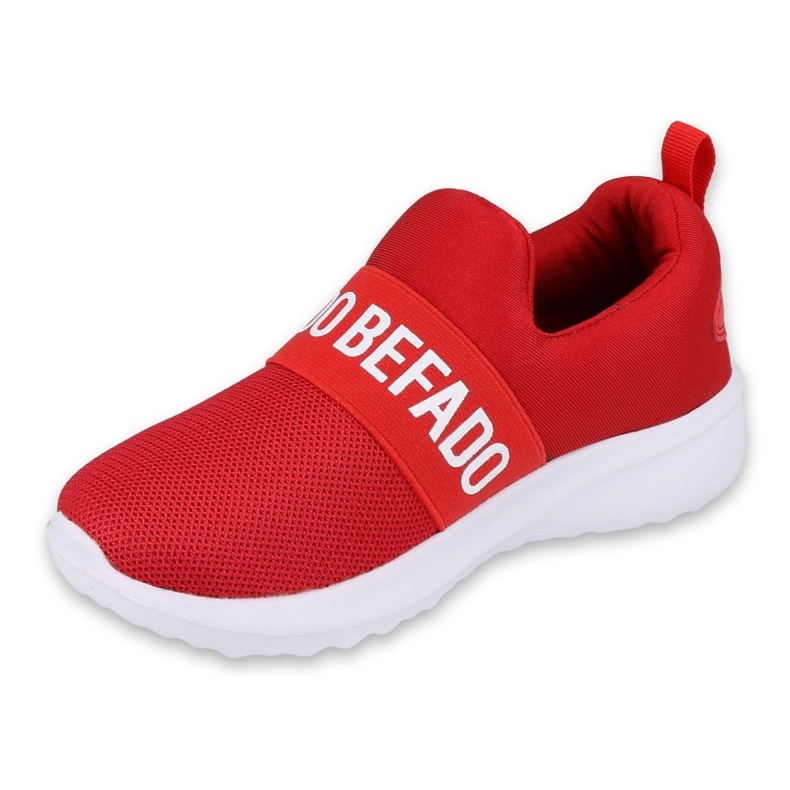 Chaussures pour jeunes Befado 516Q081 blanc rouge 1