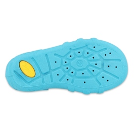 Chaussures pour enfants Befado 110P408 bleu marin bleu vert jaune 4