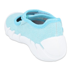 Befado chaussures pour enfants speedy turquoise 109P225 bleu 2