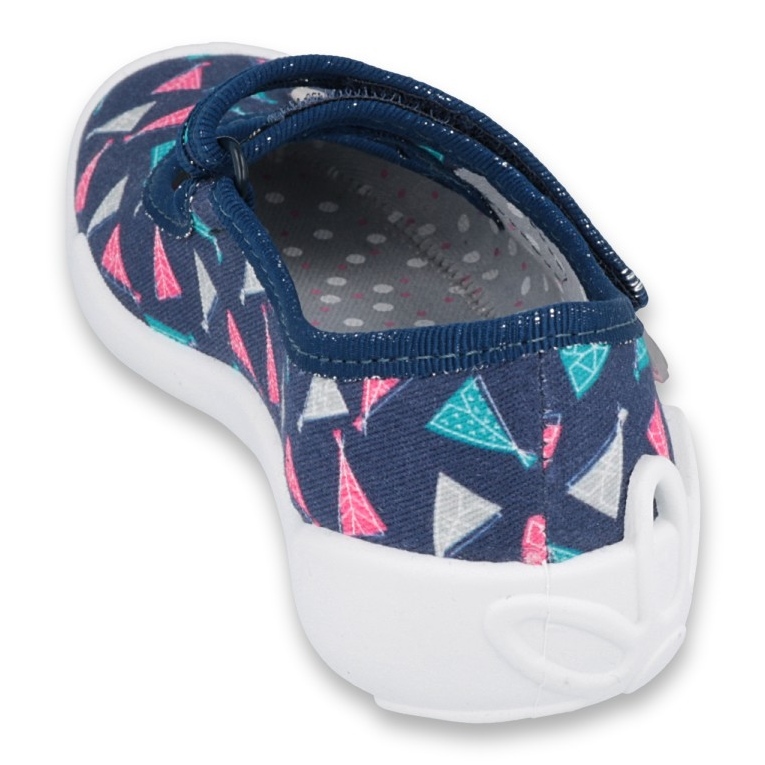 Chaussures pour enfants Befado 114Y423 bleu marin rose multicolore 2