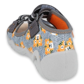 Chaussures enfant Befado jaune 350P016 gris multicolore 2