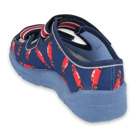 Chaussures enfant Befado 869X149 rouge bleu marine 2